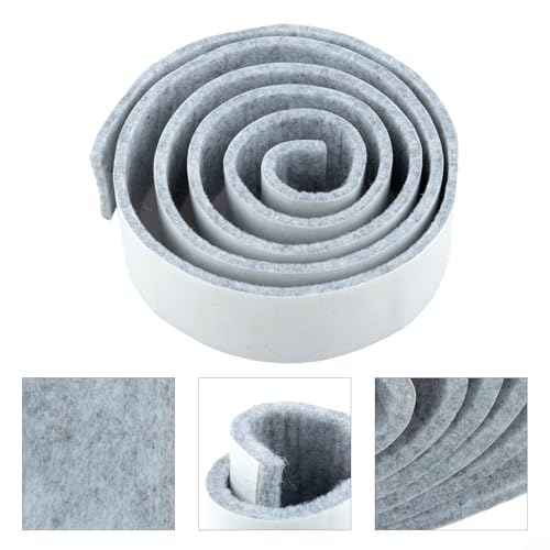 Mighty Filz für Streifen Rolle DeFor s DeFor signiert für Long LaFor Sting Protection of Your Flooring AgainFor st Everyday Use For se (grau, 3 mm x 20 mm x 100 cm) von NbgrvB
