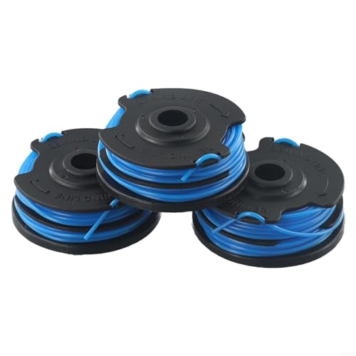 NbgrvB 3er Set Rasentrimmer Fadenspulen Ersatzfadenspule für WOLF für GT 840 für WOLF für GT 850 für GT-F10 ab Baujahr 2013 von NbgrvB