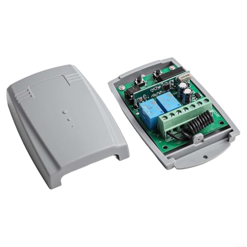 NbgrvB 433,92 MHz 2-K-Fernbedienungsschalter, Empfängermotor, 12–24 V Gleichstrom, für Garagentoröffner, einfache Programmiersteuerung NbgrvB 433,92 MHz 2-K-Fernbedienungsschalter, Empfängermotor, 12–24 V Gleichstrom, für Garagentoröffner, einfache Programmiersteuerung von NbgrvB