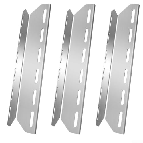 NbgrvB Heizplatten Ersatzteile für Gasgrill-Modelle 720-0234/720-0289/720-0335 Edelstahl BBQ Heizplatten für Grillzeltbrett (3 Stück) von NbgrvB