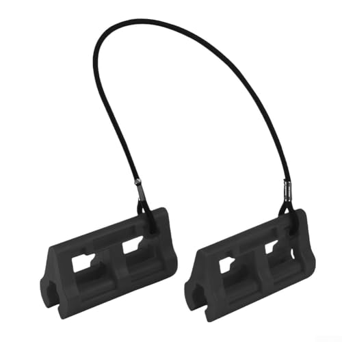 NbgrvB Kompaktes 10,2 cm hydraulisches Lenkschloss für Außenbordmotoren, zuverlässig für Querträgerschutz und Verhinderung von Lenkbewegungen (schwarz) von NbgrvB