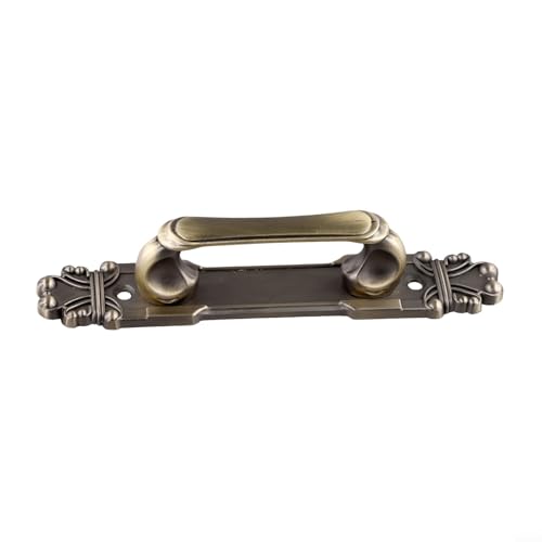 NbgrvB Modischer Aluminium-Türgriff, europäischer antiker Stil, für Heimdekoration und Gebrauch (Bronze, 165 mm) von NbgrvB