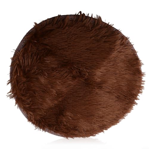 NbgrvB Ultraweicher Shaggy-Teppich mit rutschfester Unterseite, für mehr Komfort in Wohnzimmer, Schlafzimmer und kinderfreundlichen Zimmern, 40 cm, Braun NbgrvB Ultraweicher Shaggy-Teppich mit rutschfester Unterseite, für mehr Komfort in Wohnzimmer, Schlafzimmer und kinderfreundlichen Zimmern, 40 cm, Braun von NbgrvB