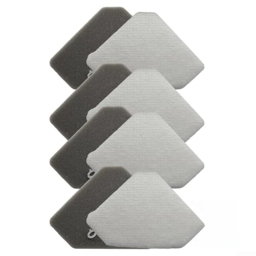 NbgrvB Waschbare Schaumstoff- und Filzfilter, kompatibel mit BU3120, BU3523, BU3521, Vormotor-Schwammfilter-Set für effektiven Staub, 4 Sets NbgrvB Waschbare Schaumstoff- und Filzfilter, kompatibel mit BU3120, BU3523, BU3521, Vormotor-Schwammfilter-Set für effektiven Staub, 4 Sets von NbgrvB