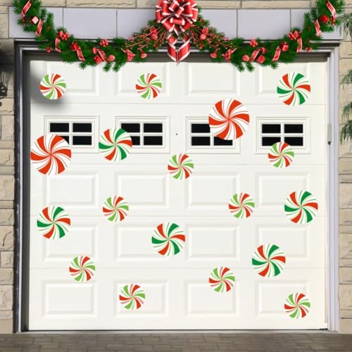 NbgrvB Weihnachts-Garagentor-Aufkleber-Set mit fröhlichen und hellen Buchstaben, bunte Glühbirnen-Aufkleber, Urlaubsdekoration für den Außenbereich, Garagentore, Wände, Fenster, saisonale festliche NbgrvB Weihnachts-Garagentor-Aufkleber-Set mit fröhlichen und hellen Buchstaben, bunte Glühbirnen-Aufkleber, Urlaubsdekoration für den Außenbereich, Garagentore, Wände, Fenster, saisonale festliche von NbgrvB