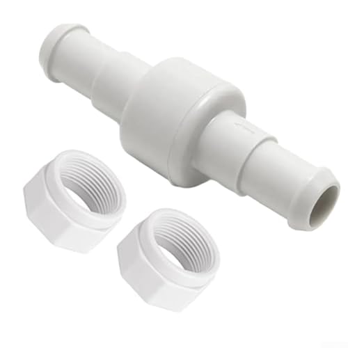 Poolreiniger-Schlauch-Ersatz-Set mit D20-Schlauch-Drehgelenk und mehreren D15-Schlauchmuttern für ZODIAC 180 280 380 Poolreiniger-Modelle (1 Set) von NbgrvB