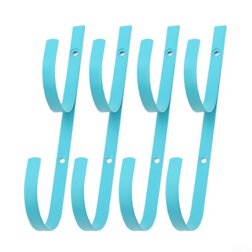 Praktischer Aufhänger für Schwimmbad und Spa, robustes Aluminium-Design (4 Stück blau) von NbgrvB