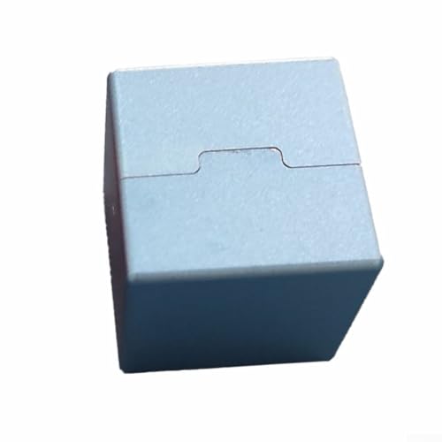 Quadratische Kreidehülle aus Metall für Billard, magnetische Halterung, kompatibel mit 23 5 mm Kreide (blau) von NbgrvB