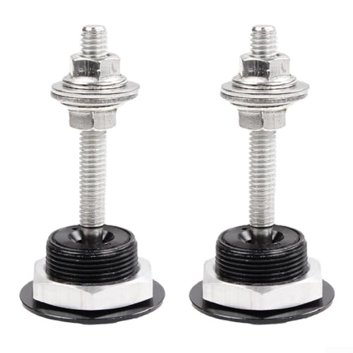 Racing Car Front Bumper Hood Pin Lock Quick Release Fasteners Set with Installation Hardware for Engine Bonnet Secure Fixing (red) von NbgrvB