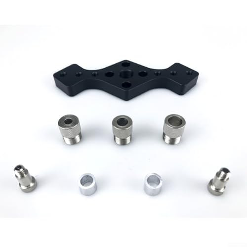 Robuste Taschenlochvorrichtung mit verstellbaren Funktionen und hochtemperaturabgeschreckter Aluminiumlegierung (schwarz) von NbgrvB