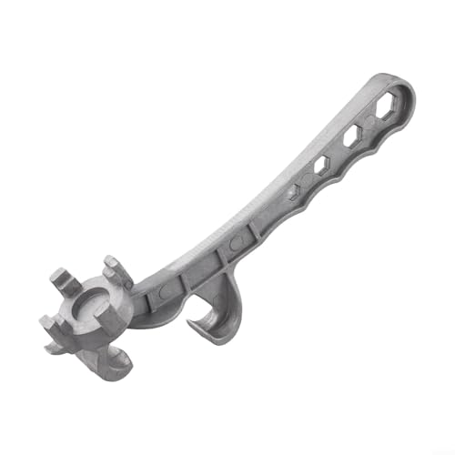 Robuster Eimerschlüssel aus Aluminiumlegierung, zuverlässiges Werkzeug zur Unterstützung bei der Öffnung von Behältern von NbgrvB