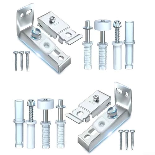 Robustes 2er-Pack Bi Fold Schrank-Hardware-Kit für schnelle Reparaturen an verschiedenen Arten von Türen von NbgrvB