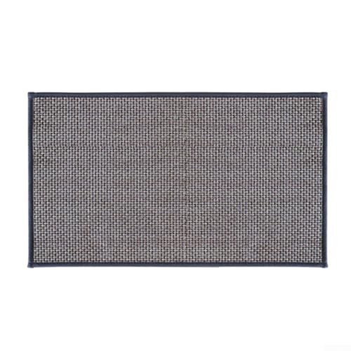 Rutschfeste Duschmatte, 40 x 60 cm, wasserdichte Bodenmatte für einfache Reinigung und sichere Verwendung in stark frequentierten Bereichen (dunkelgrau) von NbgrvB