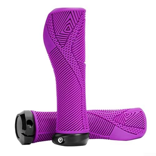 Rutschfeste TPE-Griffe für Mountainbikes, leicht, mit verbessertem Grip für Leistung (schwarz) von NbgrvB