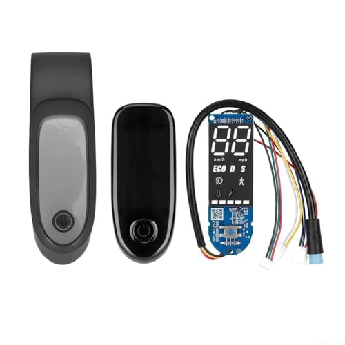 Schutzhülle aus Silikon und Display-Set für Ninebot F20 für F40 Bedienfelder mit verbesserter Gerätesicherheit (Anzug schwarz) von NbgrvB