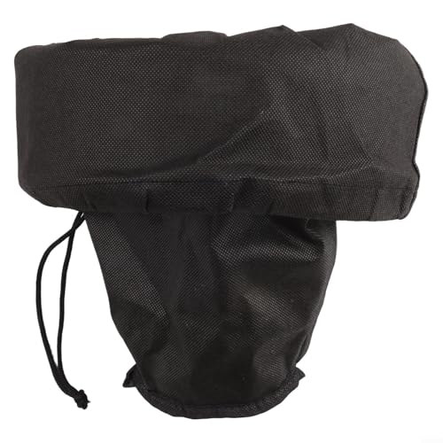 Schwimmender Pflanzkorb, Netzstoff, Teich-Pflanzgefäße mit Vliesstoff, Schwammboden, Wasser-Gartenbehälter, schwarz, 25 cm Durchmesser für Wasserpflanzen von NbgrvB