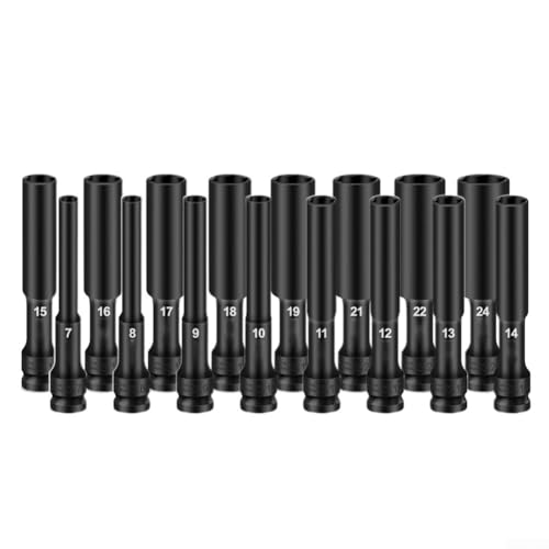 Steckschlüssel-Adapter mit 12 Antrieb für elektrische und pneumatische Wechselstrom-Werkzeuge, 824 mm Schraubenschlüssel-Konverter (13 mm) von NbgrvB