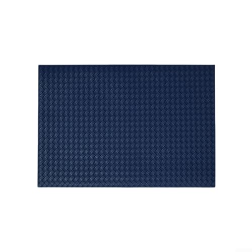 Stilvolle Untersetzer und Tischsets mit doppelseitigem Webdesign verschönern Ihre Heimdekoration und schützen gleichzeitig Oberflächen (blau) von NbgrvB