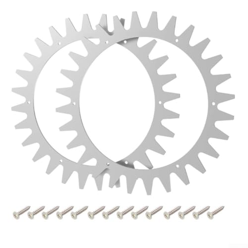TLYA01 Anti-Rutsch-Spikes für Yardforce Mähroboter, 4-teiliges Set für verbesserte Griffigkeit auf Hängen und unebenen Oberflächen von NbgrvB