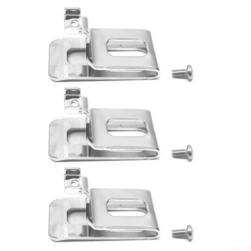 Taillenklammer Haken 3er Set mit Schrauben für WORX 20V WU268 WU278 WU279 Werkzeugmodelle von NbgrvB