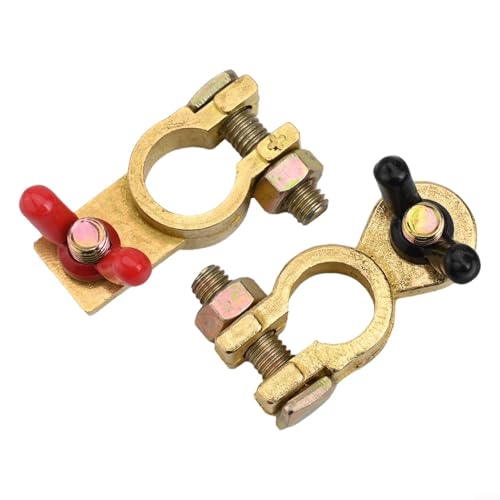 Top Post Connection Set 2PCS Heavy Duty Car Battery Terminals for Positive and Negative Use von NbgrvB