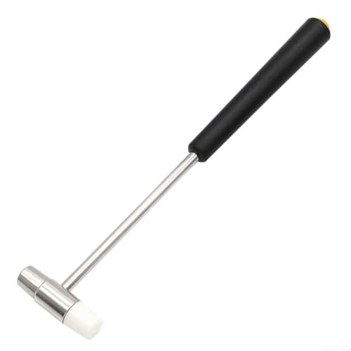 Tragbare Uhr für Reparatur Hammer kleines Doppelkopf-Design mit Metall und Gummi (B) von NbgrvB