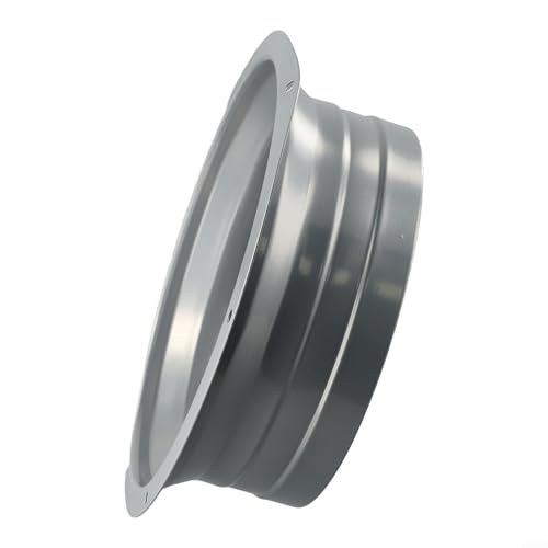Ventilator-Anschluss für Luftkanalsysteme, verzinkter Metallflansch für sichere Montage (150 mm) von NbgrvB