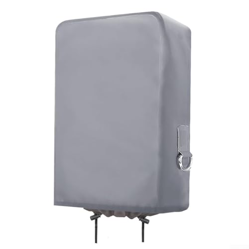 Wasserdichte Abdeckung für elektrische Wohnmobil-Zungenheber aus 210D-Oxford-Gewebe, entworfen, um Ihren elektrischen Wagenheber vor Regen, Staub und Außenbedingungen zu schützen (Grau 210d) von NbgrvB