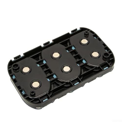 Wasserdichte magnetische Angelhaken-Aufbewahrungsbox mit 3 transparenten Fächern für einfache Sichtbarkeit des Inhalts Wasserdichte magnetische Angelhaken-Aufbewahrungsbox mit 3 transparenten Fächern für einfache Sichtbarkeit des Inhalts von NbgrvB
