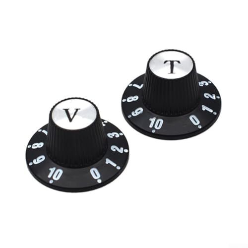 Witch Hat Volume & Tone Knobs for Electric Guitars For Durable and Stylish Customization (A) von NbgrvB