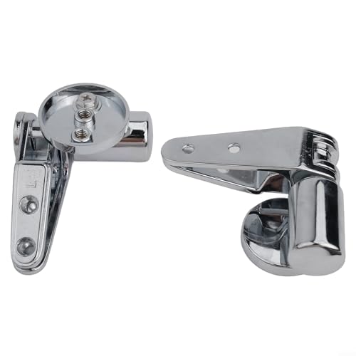 Zinklegierung Chrom Toilettensitz Beschläge WC-Sitz Scharniere Rostbeständig Ersatz Befestigung Ideale Standarding WC-Sitze Armaturen Zinklegierung Chrom Toilettensitz Beschläge WC-Sitz Scharniere Rostbeständig Ersatz Befestigung Ideale Standarding WC-Sitze Armaturen von NbgrvB