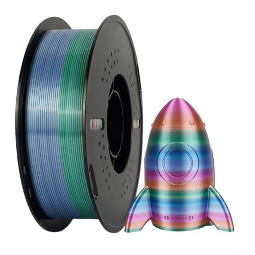 for Rainbow Gradient for PLA Filament for 3D Printing Projects, Compatible with Popular for FDM Models (A) von NbgrvB