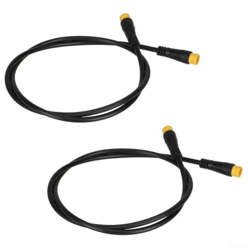 forFor G3 Pro Elektroroller-Scheinwerfer-Adapterkabel, kompatibles Zubehör für Scooter-Lichtanschluss und Sicherheit (2 Stück, schwarz) von NbgrvB