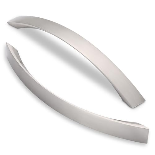 Ndjiloik 10 Stück Küchengriffe Schwarz Küchenschrank Türgriffe Möbelgriffe Schrankgriffe 160mm Lochabstand von Ndjiloik