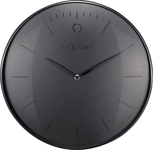 Nextime - Ø 40 cm - Metall - Schwarz - 'Glamour' von NeXtime