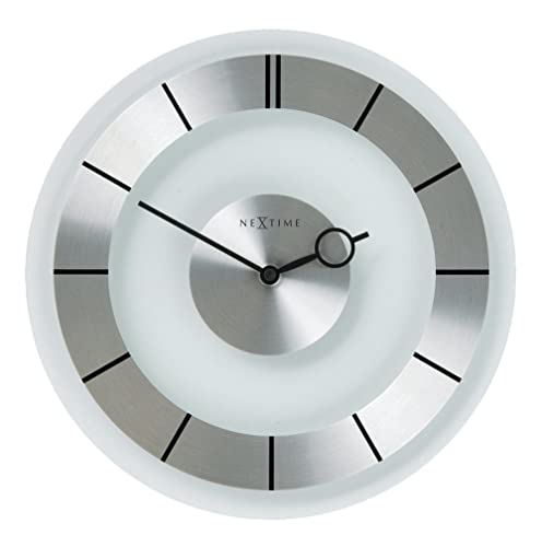 NeXtime NT2790 Retro Wanduhren, Metall und Kunststoff, Glass, Ø 31 cm von NeXtime