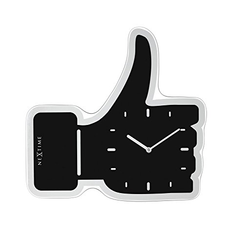 Nextime Wanduhr Thumbs up - schwarz von NeXtime