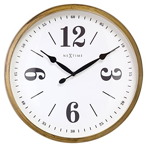 NeXtime Wanduhr Dia. 40cm - Classic Stil Uhrwerk von NeXtime