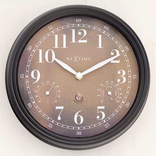 NexTime Wanduhr braun One Size von NeXtime