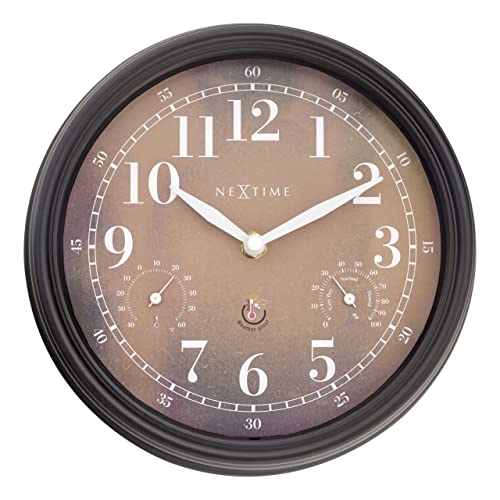 NexTime Wanduhr braun One Size von NeXtime