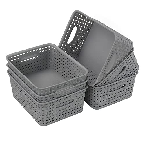 Neadas Aufbewahrungskörbe Klein Geflochten für Badezimmer Küche Organizer, 6 Stück Neadas Aufbewahrungskörbe Klein Geflochten für Badezimmer Küche Organizer, 6 Stück von Neadas