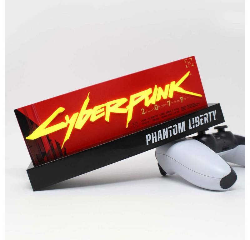 Neamedia Icons LED Dekolicht Cyberpunk Edgerunner LED-Leuchte Phantom Edition 22 cm von Neamedia Icons