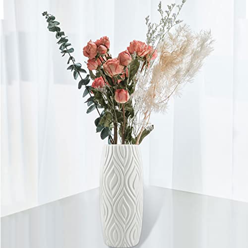 Blumenvase Modern Aesthetic Room Decor, Flower Vase Bücherregal Deko, Kleine Vasen Für Tischdeko, Deco-Raum Büchervase, Blumenvasen Wohnzimmerdeko Für Tulpen Eine Rose von Neamou