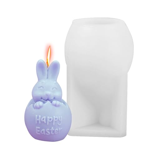 Neamou Bunny Silikon Kerzenform Ostern Deko, Kerzen Silikonformen Osterdekoration, Kerzenformen Gipsformen Zum Gießen Deko, Osterdeko Formen Für Ton, Schokolade, Kerze, Kuchen, Pudding Neamou Bunny Silikon Kerzenform Ostern Deko, Kerzen Silikonformen Osterdekoration, Kerzenformen Gipsformen Zum Gießen Deko, Osterdeko Formen Für Ton, Schokolade, Kerze, Kuchen, Pudding von Neamou