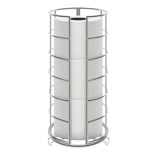 NearMoon Toilettenpapier-Organizer-Ständer, freistehend, 3 Rollen, Taschentuchaufbewahrung, Metall, Badezimmer-Zubehör, rostfreier Toilettenpapierhalter für Küche, Arbeitsplatte, Innenschrank NearMoon Toilettenpapier-Organizer-Ständer, freistehend, 3 Rollen, Taschentuchaufbewahrung, Metall, Badezimmer-Zubehör, rostfreier Toilettenpapierhalter für Küche, Arbeitsplatte, Innenschrank von NearMoon