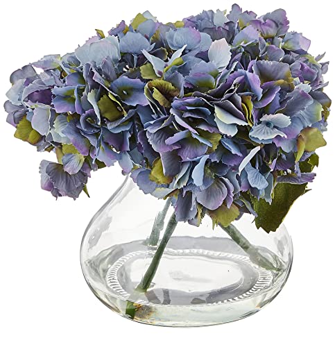 Nearly Natural Blühende Hortensie mit Vase von Nearly Natural