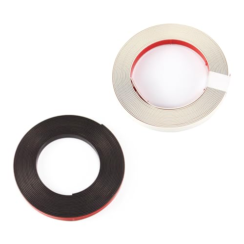 NeatiEase Fenster Screen Zubehör, 6M Magnetband, 3M Plastik-Streifen (weiß) von NeatiEase