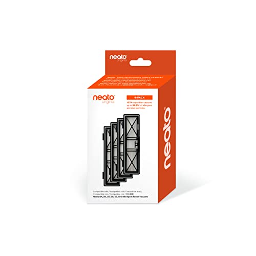 Neato Robotics - 945-0378 - Ultra-Performance-Filter (4er-Pack) - für D10 D9 D8 D7 D6 D4 von Neato Robotics