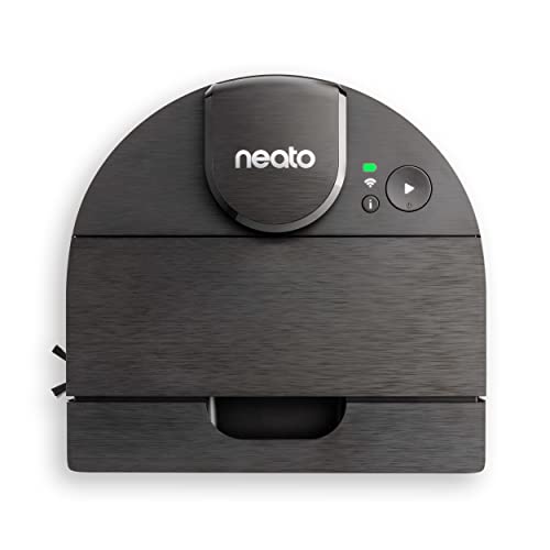 Neato Robotics D9 - Intelligenter Saugroboter - Lasernavigation - 200 Minuten Laufzeit - 700ml Staubbehälter - für Hartböden, Tierhaare und Teppiche von Neato Robotics