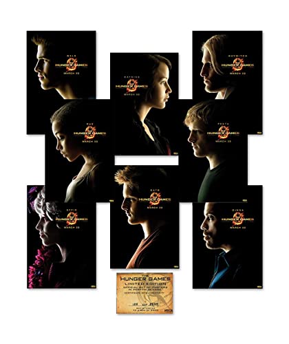 NECA Hunger Games Poster Set - Tribute von Panem 8 US Originalposter 68,5 x 101,5 NECA Hunger Games Poster Set - Tribute von Panem 8 US Originalposter 68,5 x 101,5 von NECA